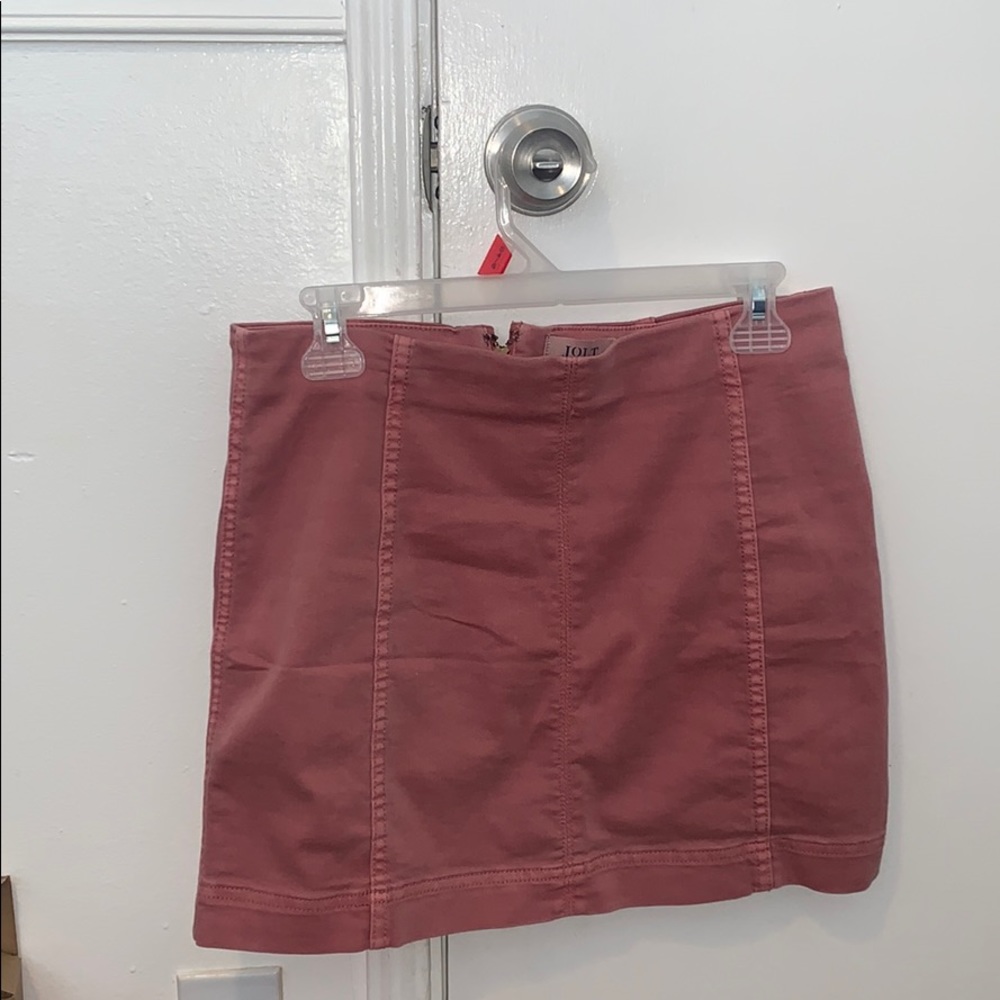 Hot Pink Mini Skirt